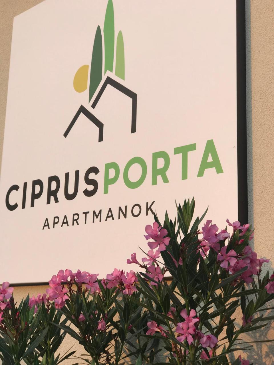 Ciprus Porta Apartmanok Balatonkenese Esterno foto